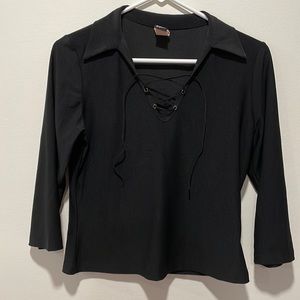 Y2K Women’s PS Black Top